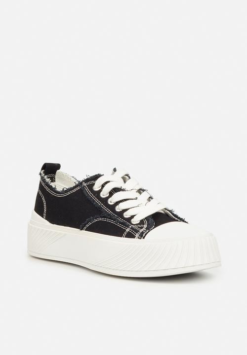 Butterfly Feet - Tote 1 flatform sneaker - black