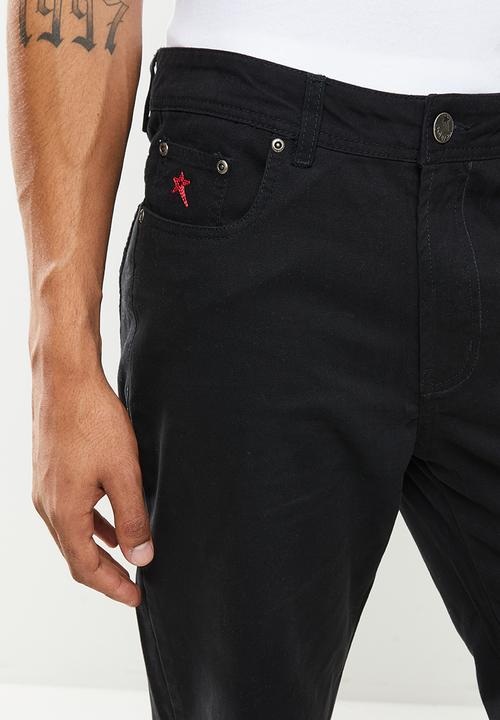 SOVIET - M voyager-r 3 #5  basic 5pkt chino - black