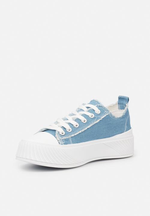 Butterfly Feet - Tote 1 flatform sneaker - blue