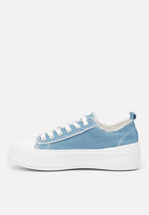 Butterfly Feet - Tote 1 flatform sneaker - blue