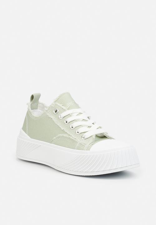 Butterfly Feet - Tote 1 flatform sneaker - mint