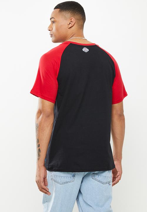 NBA - Nba bold & block T-shirt: rockets - black & red