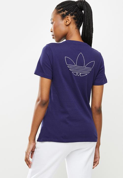 adidas Originals - L play tee w - night sky