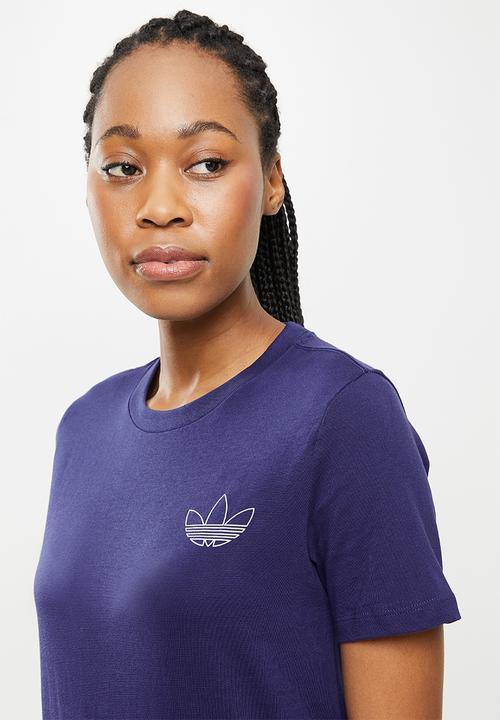 adidas Originals - L play tee w - night sky