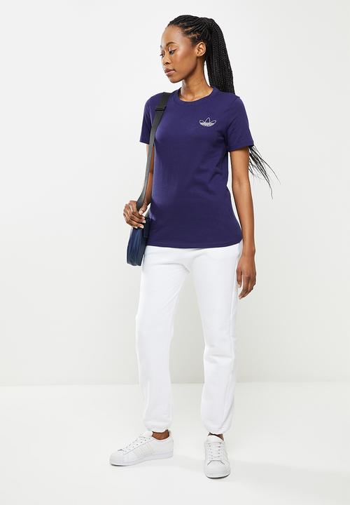 adidas Originals - L play tee w - night sky
