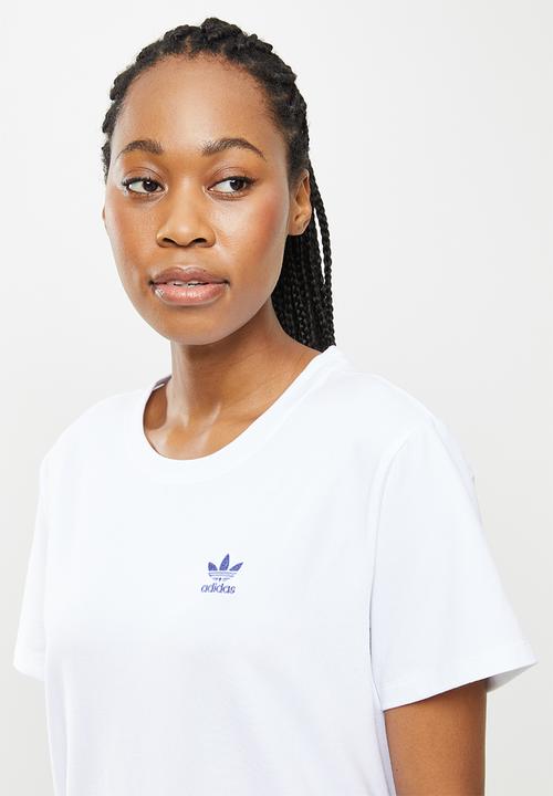 adidas Originals - Moments tee dress - white