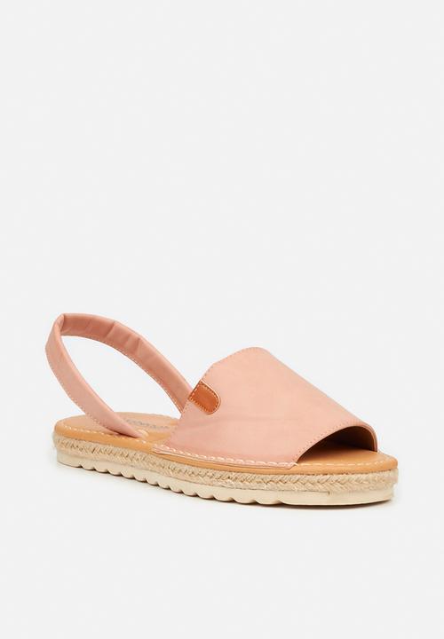 Viabeach - Pine 1 slingback espadrille sandal - pink