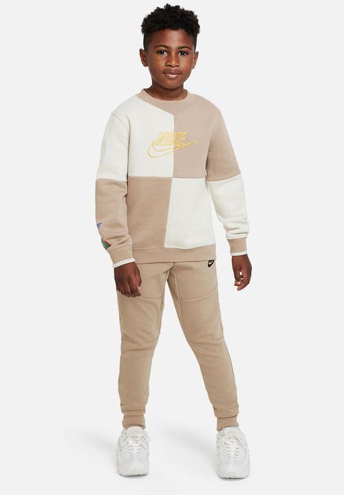 Nike - B nsw tch fleece pant - khaki