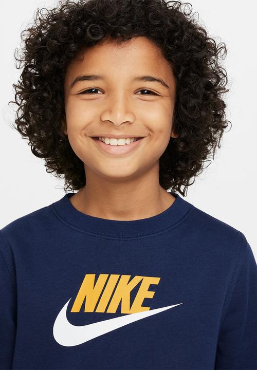 Nike - B nsw club hbr crew - midnight navy