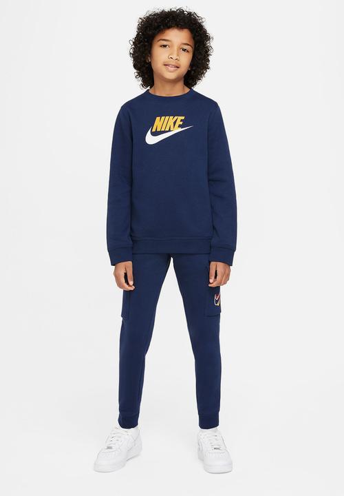 Nike - B nsw club hbr crew - midnight navy