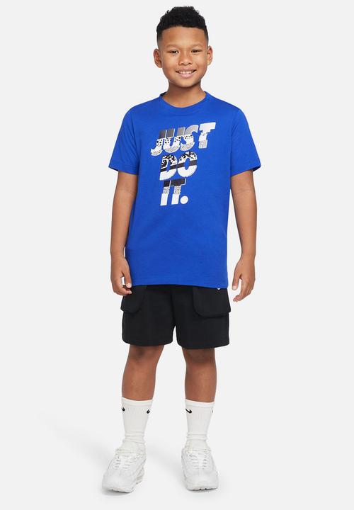 Nike - U nsw tee core brandmark 1- game royal
