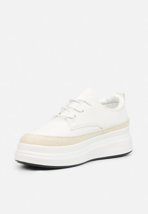 Butterfly Feet - Senhora 1 flatform sneaker - white