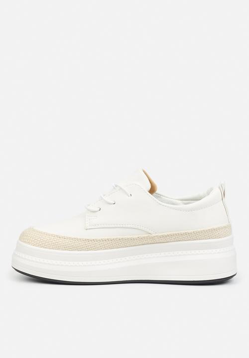 Butterfly Feet - Senhora 1 flatform sneaker - white