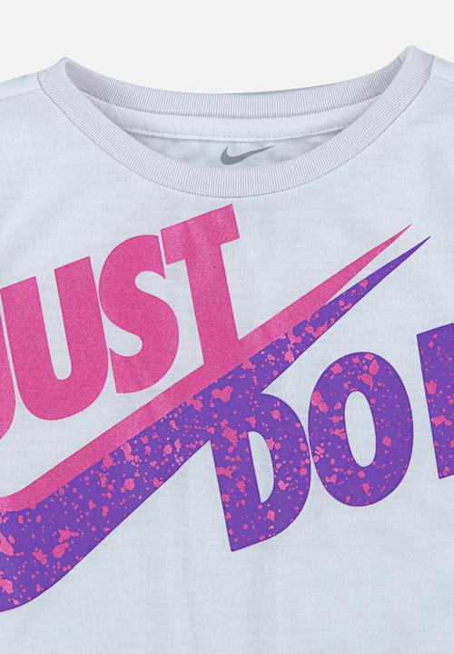 Nike - Nkg boxy tee & bike short set - hyper pink