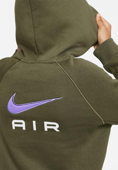 Nike - K nsw nike air po - medium olive