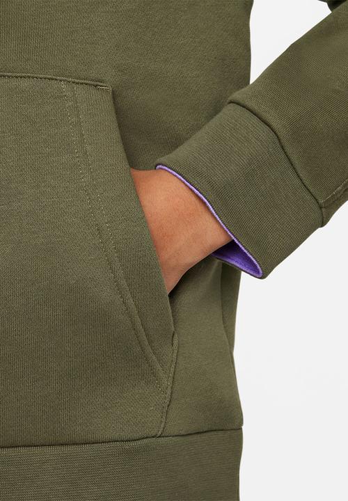 Nike - K nsw nike air po - medium olive