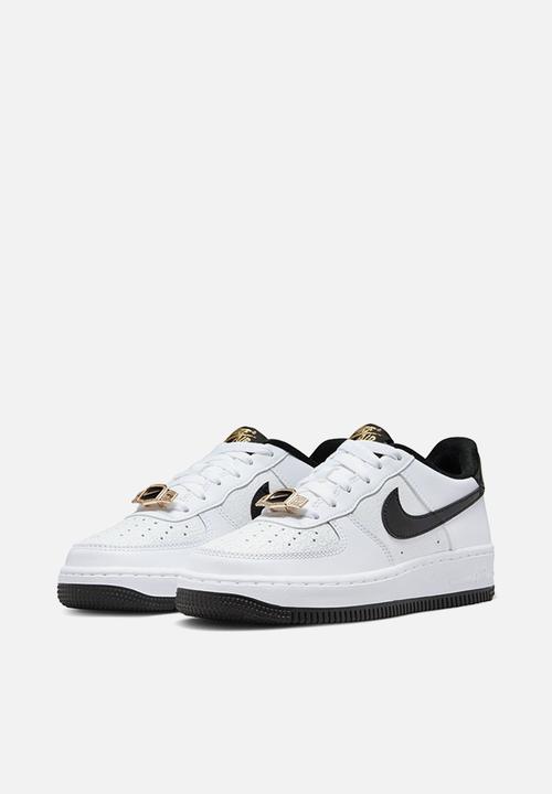 Nike - Air force 1 lv8 (gs) - white/action grape-wolf grey-black