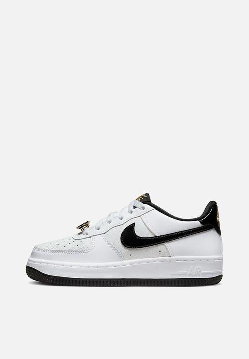 Nike - Air force 1 lv8 (gs) - white/action grape-wolf grey-black