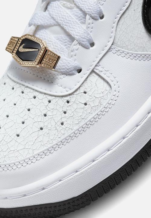 Nike - Air force 1 lv8 (gs) - white/action grape-wolf grey-black