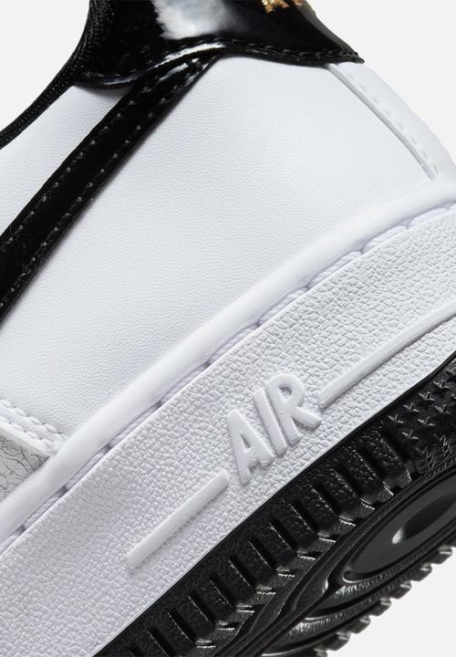 Nike - Air force 1 lv8 (gs) - white/action grape-wolf grey-black