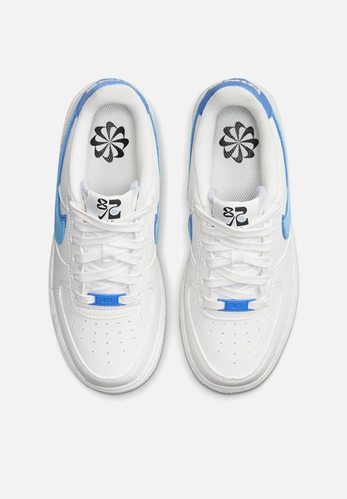 Nike - Air force 1 lv8 (gs) - sail/blue chill-medium blue-black