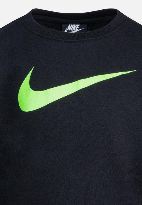 Nike - Nkg splatter crew sweatshirt - black