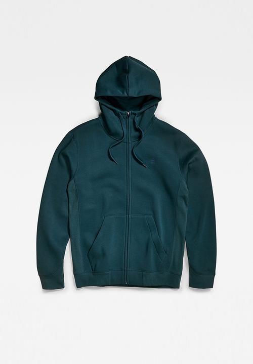 G-STAR - Premium core hdd zip sw long sleeve - nitro