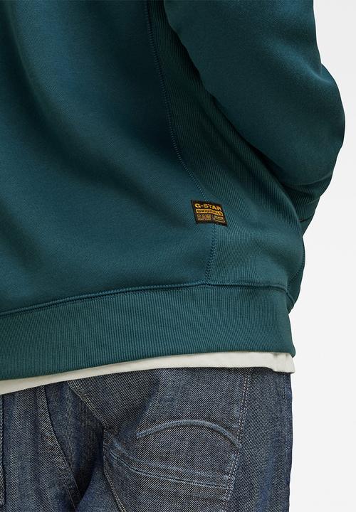 G-STAR - Premium core hdd zip sw long sleeve - nitro