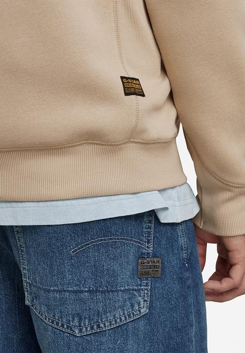 G-STAR - Premium core hdd zip sw long sleeve - westpoint khaki