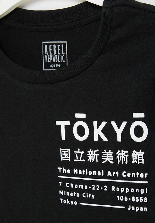 Rebel Republic - Graphic tee - black