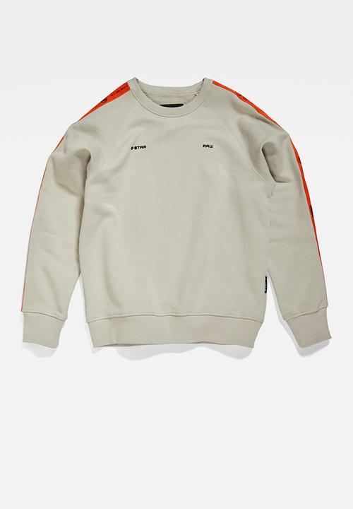 G-STAR - Tape raglan sw r - mineral gray