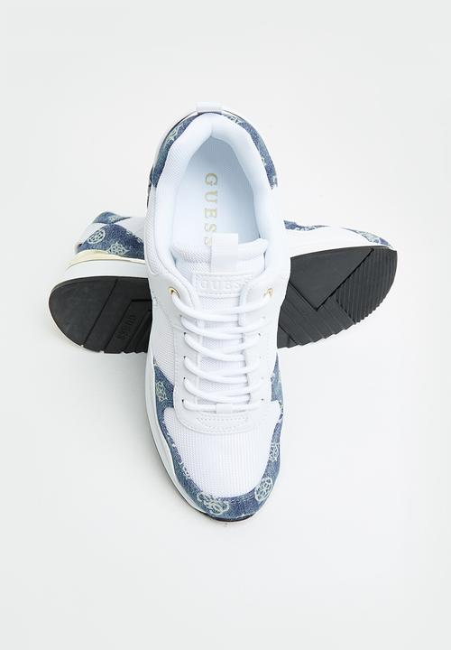 GUESS - Metz - b sneaker - white & blue