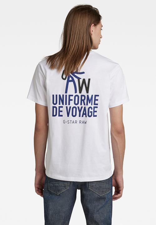 G-STAR - Uniforme back gr r t - white
