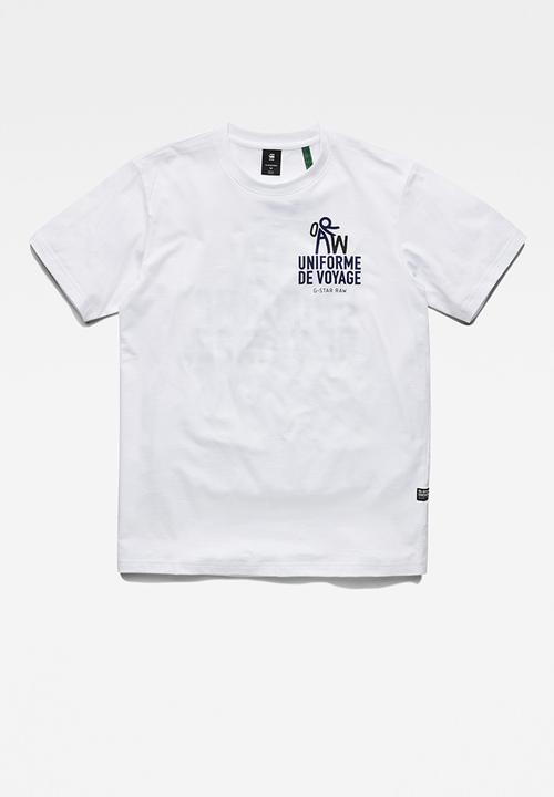 G-STAR - Uniforme back gr r t - white