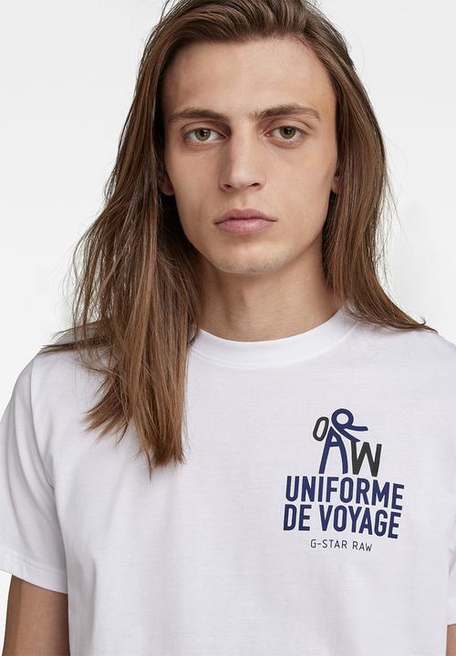 G-STAR - Uniforme back gr r t - white
