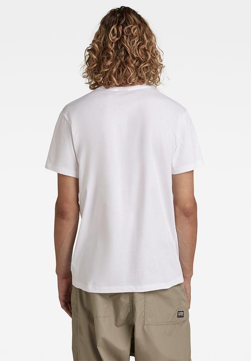 G-STAR - Side logo r t - white