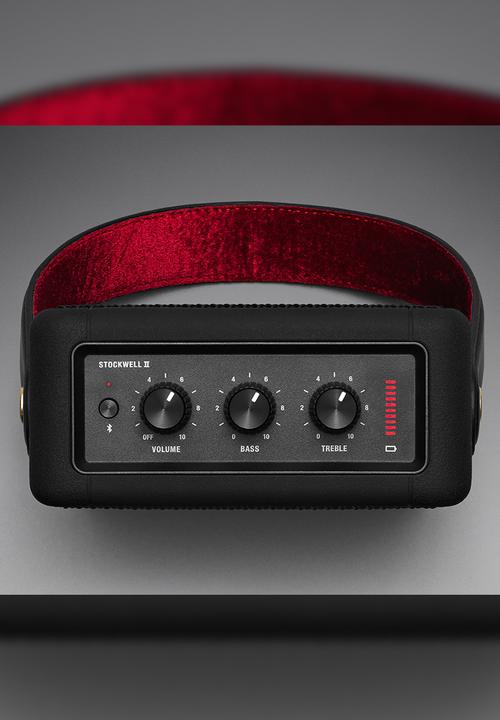 Marshall - Stockwell ii portable bt speaker - black & brass