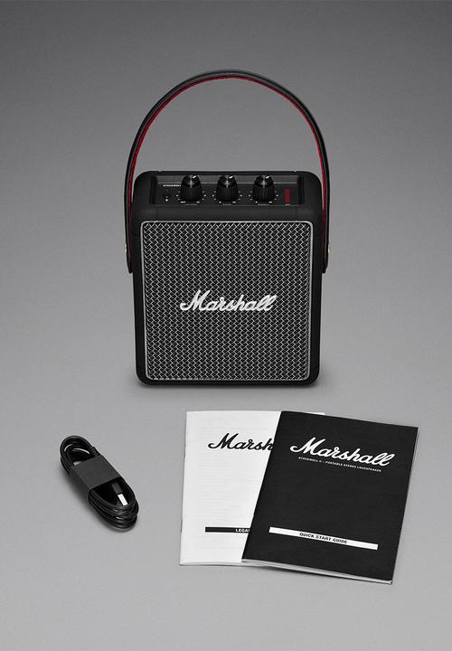 Marshall - Stockwell ii portable bt speaker - black & brass