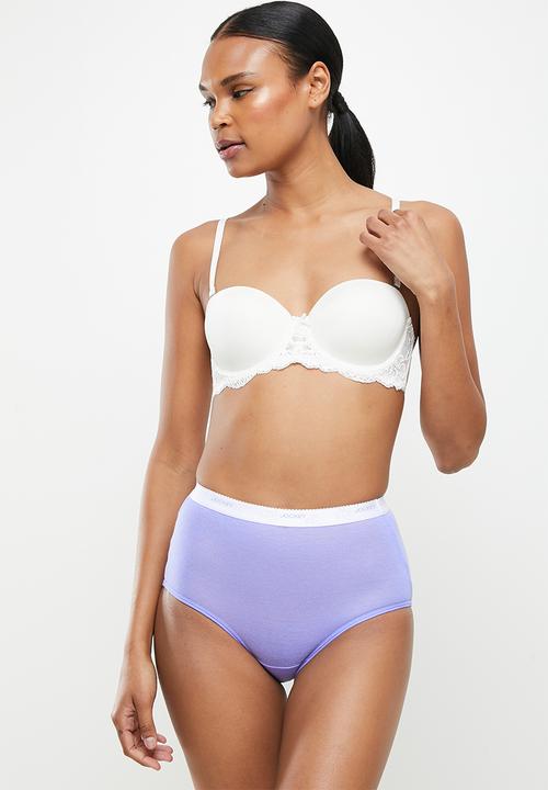 Jockey - 5 Pack plain full brief - multi 