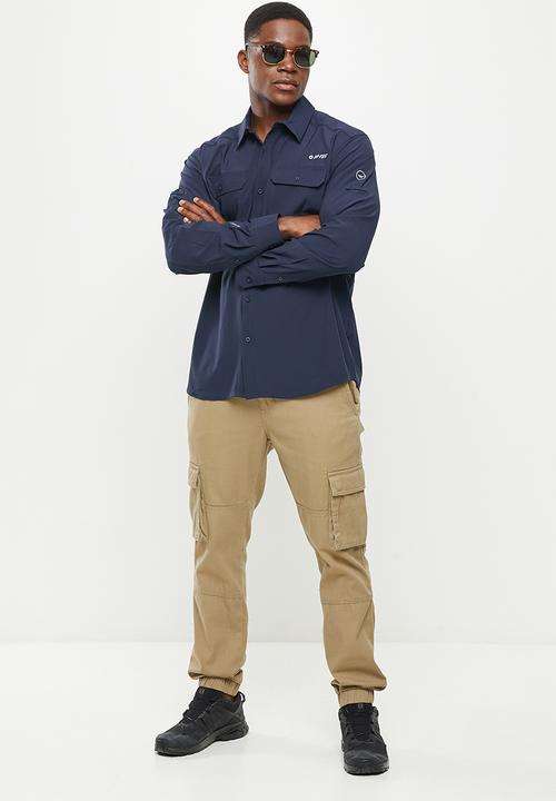 Hi-Tec - Tech long sleeve shirt - navy