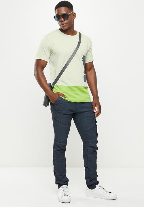 G-STAR - Color block raw. r t - mineral grey