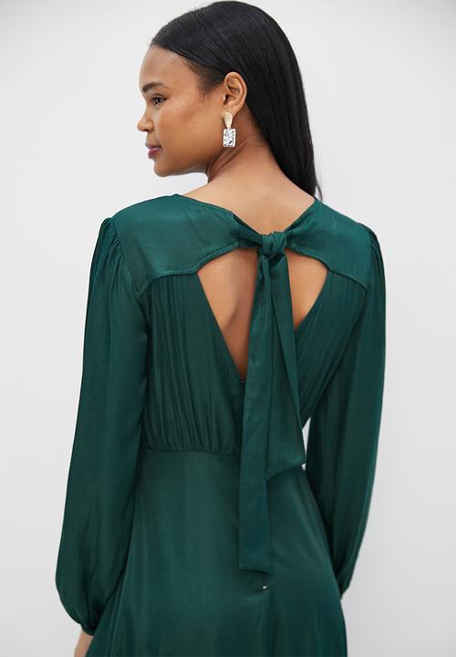 MILLA -  Fit and flare midi dress - emerald