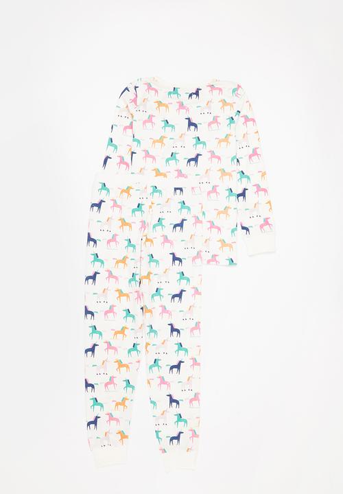 MINOTI - 2-Piece unicorn pyjama set - multi 