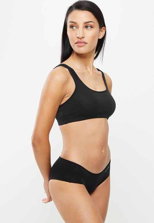 Jockey - 3 Pack npl knicker - black
