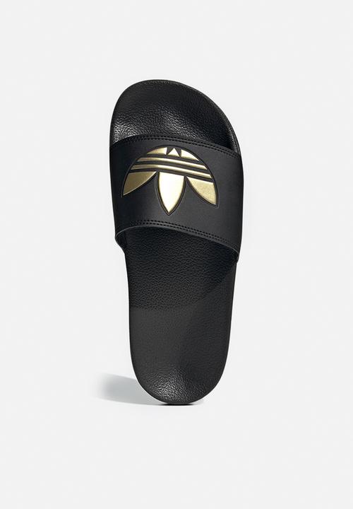 adidas Originals - Adilette lite w - core black/matte gold