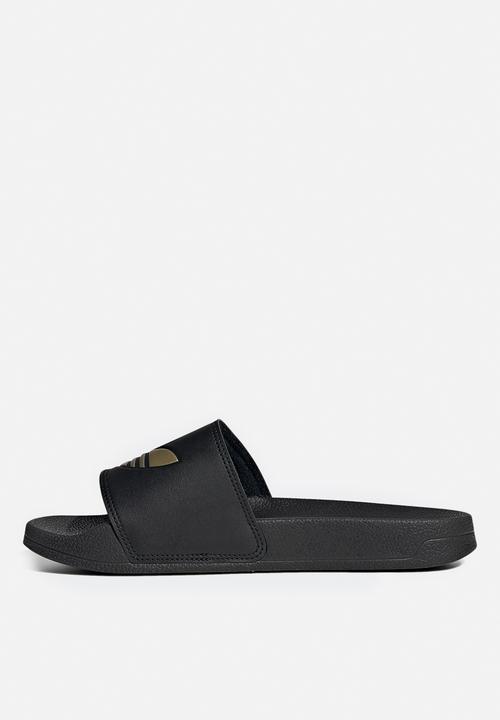 adidas Originals - Adilette lite w - core black/matte gold