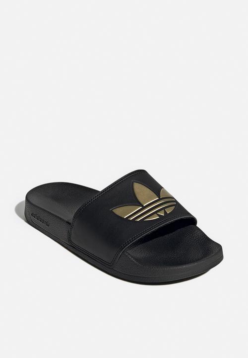 adidas Originals - Adilette lite w - core black/matte gold