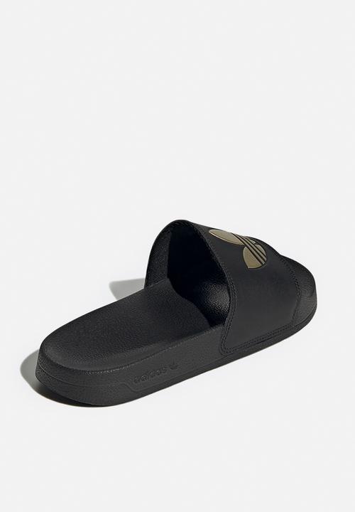 adidas Originals - Adilette lite w - core black/matte gold