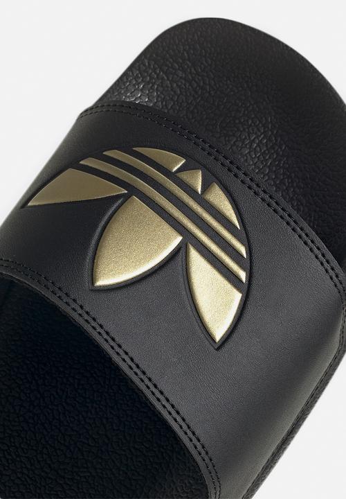 adidas Originals - Adilette lite w - core black/matte gold