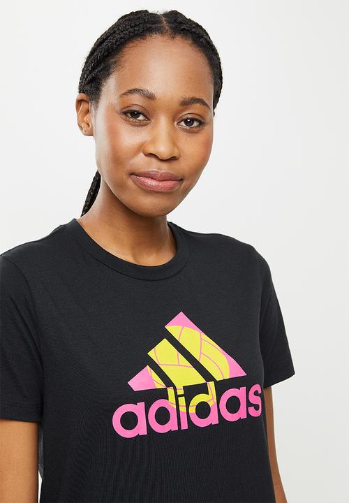 adidas Performance - W aworld vol tee - black